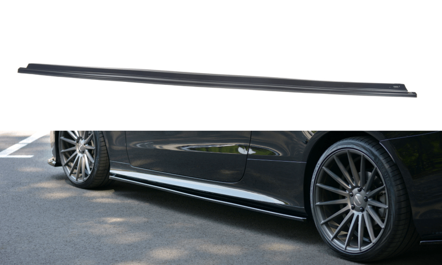 Maxton Design ME-E-213-AMGLINE-C-SD1T Side Skirts Diffusers Mercedes Benz E-Class W213 AMG-Line Coupe (C238) | Duco Car Parts UK Car Parts