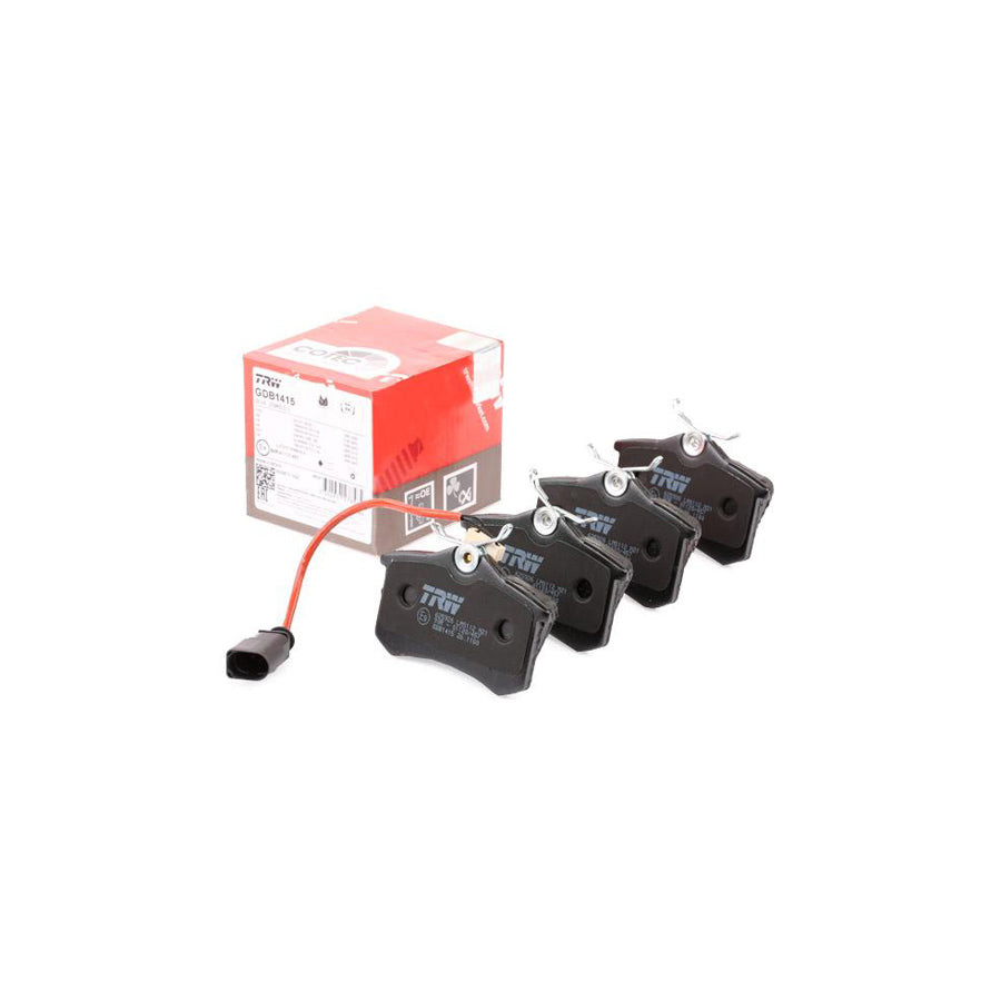 TRW Cotec Gdb1415 Brake Pad Set Incl Wear Warning Contact
