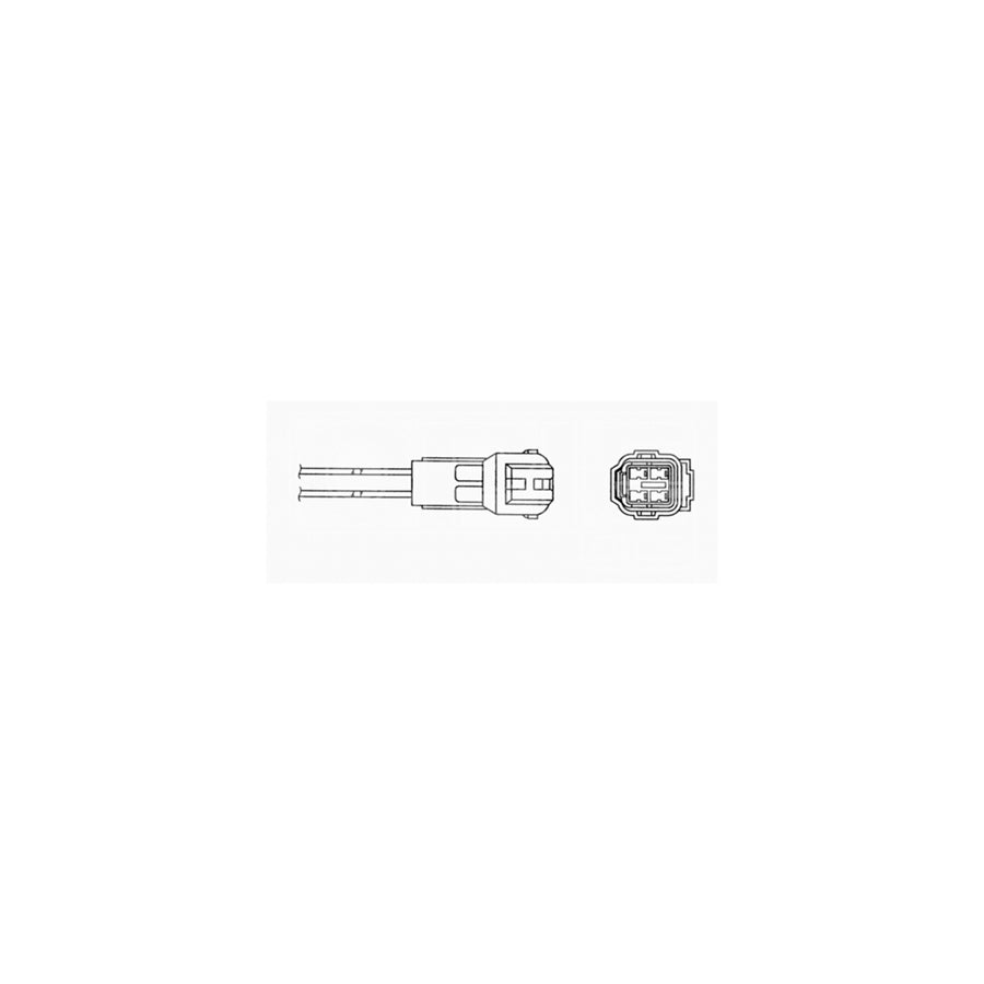 NTK Lambda Sensor / O2 Sensor (NGK 0064) - OZA577-H15