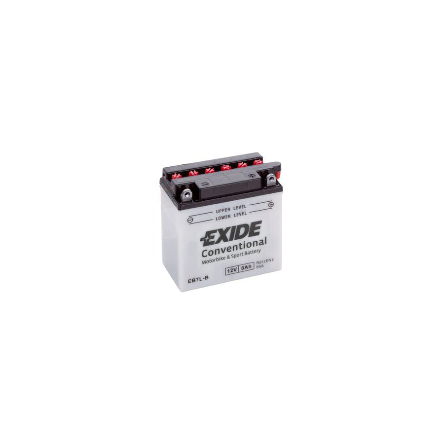 Exide EB7L-B 12V Conventional Motorcycle Battery | Duco Car Parts UK Car Parts