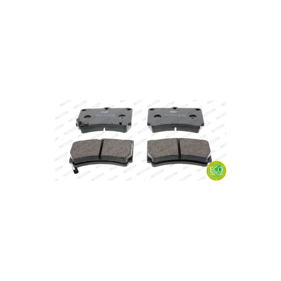Ferodo Premier Eco Friction Fdb715 Brake Pad Set With Acoustic Wear Warning Without Accessories