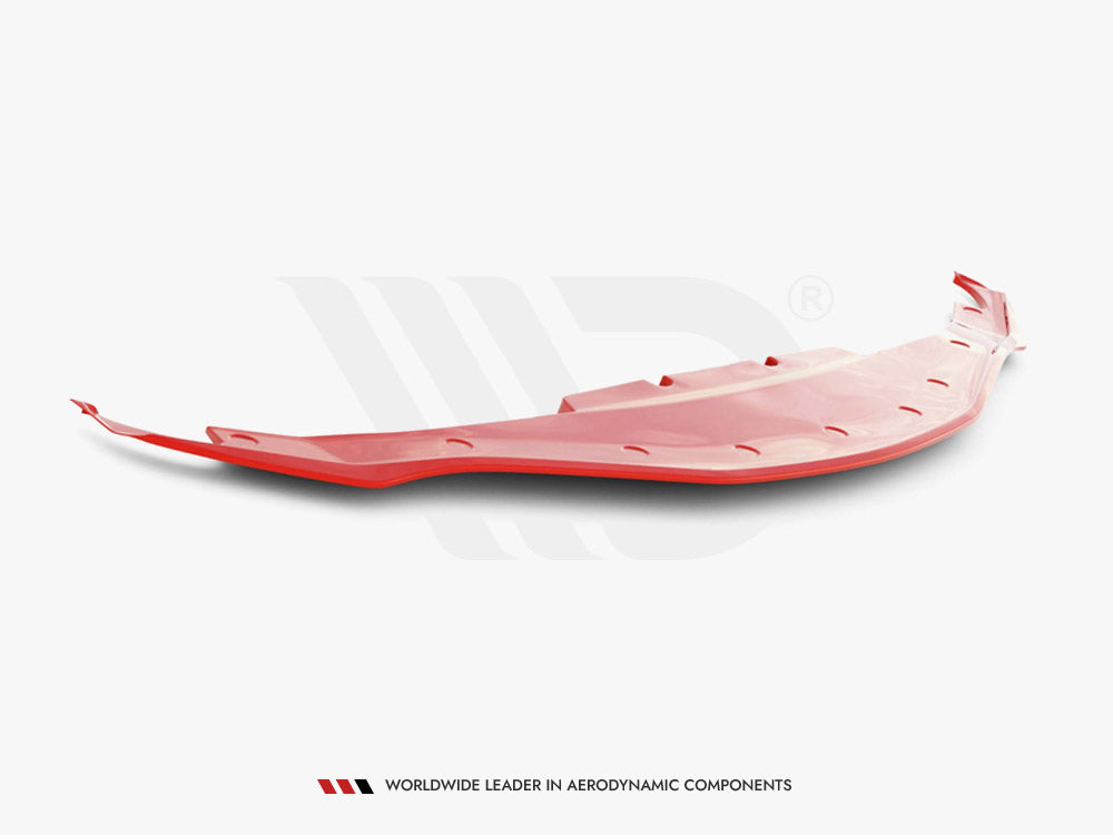 Maxton Design TO-SU-5-FD3RED Front Splitter V.3 Toyota Supra MK5 | Duco Car Parts UK Car Parts