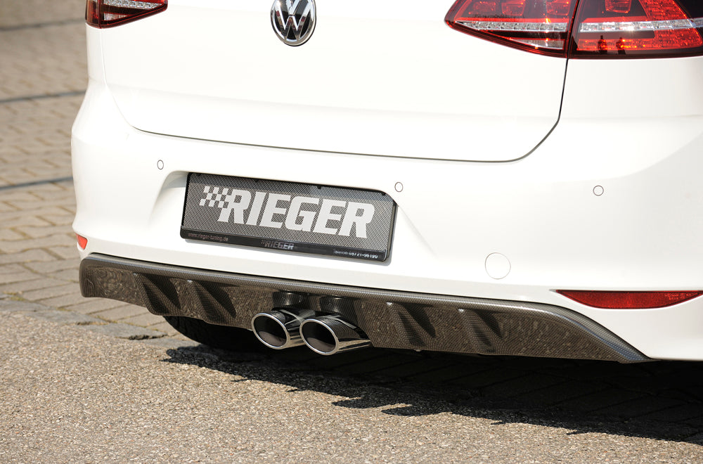 Rieger 00099276 VW Mk7 Golf Rear Diffuser