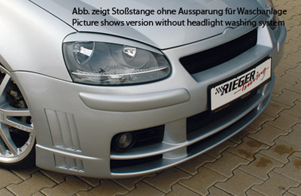 Rieger 00059330 VW Mk5 Golf Front Bumper