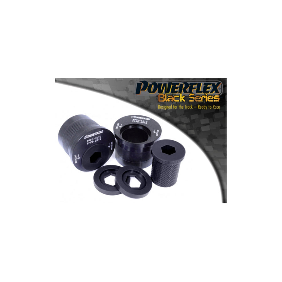 Powerflex Mini R55 R56 R57 R58 Black Series Front Wishbone Rear Bush Caster Adjusted