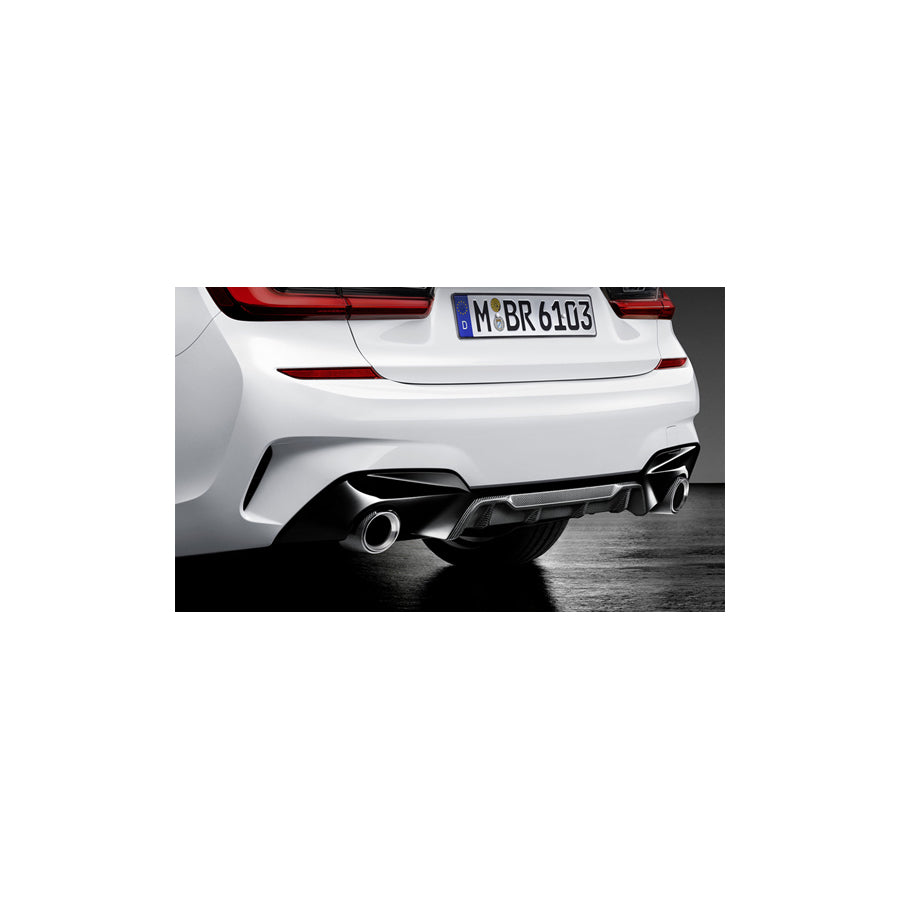 Genuine BMW 3 Series G20 G21 M340i M Performance Rear Diffuser