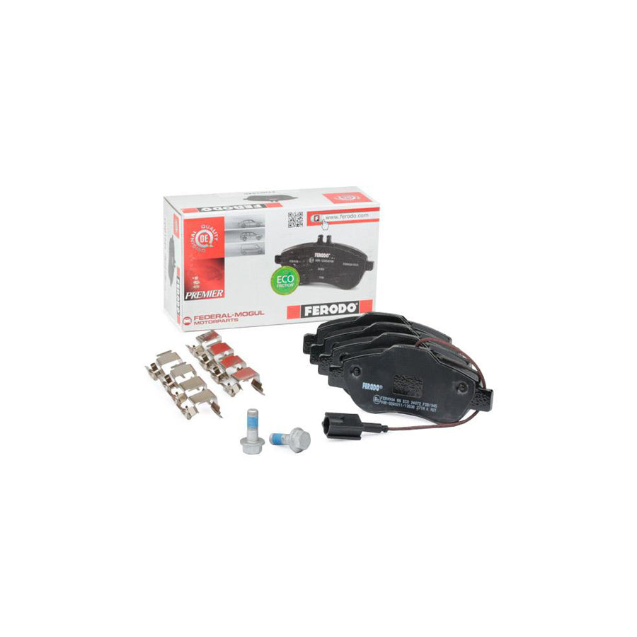 Ferodo Premier Eco Friction Fdb1945 Brake Pad Set Incl Wear Warning Contact With Accessories