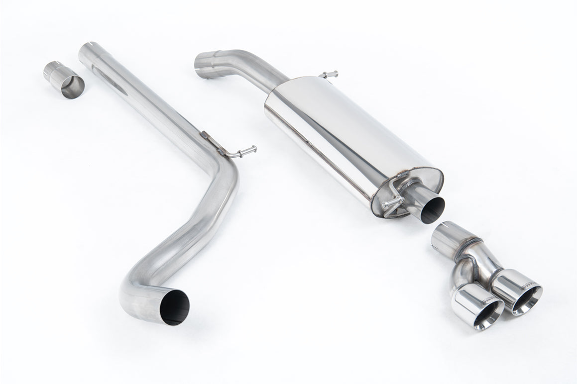 MillTek SSXVW263 Volkswagen Polo Cat-Back Exhaust