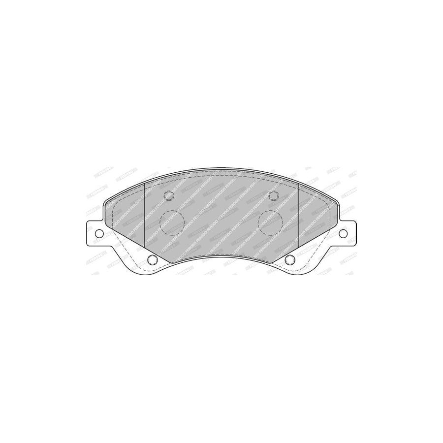 Ferodo Premier Eco Friction Fvr1929 Brake Pad Set For Ford Transit Incl Wear Warning Contact With Brake Caliper Screws With Accessories