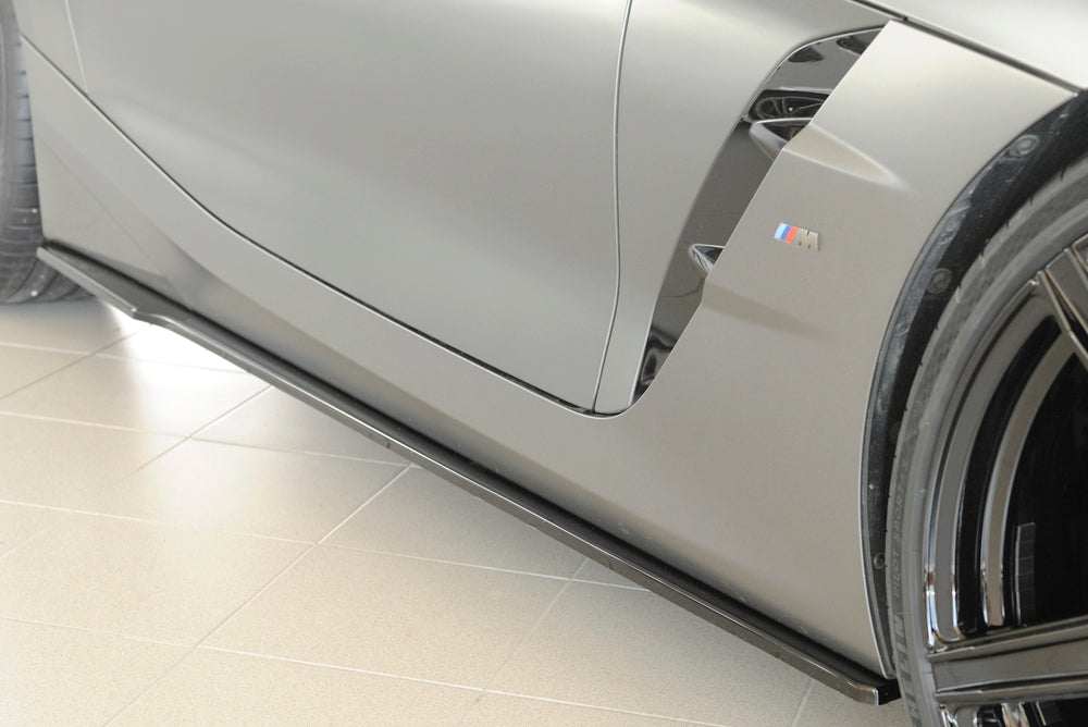 Rieger 00088214 BMW Z4 G4Z G29 Right Side Skirt Splitter - Glossy Black