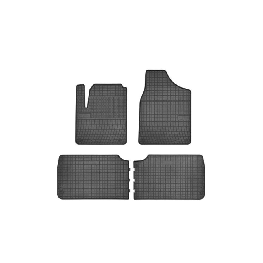 FROGUM Tailored 0311 Floor mat set for FORD Galaxy Mk1 (WGR) MPV Elastomer, Front and Rear, Quantity: 4, Black, (LHD)
