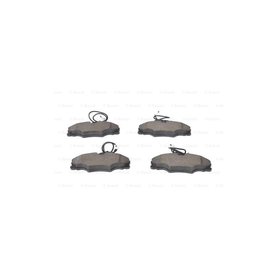 Bosch 0986424227 Brake Pad Set For Peugeot 406 With Integrated Wear Sensor With Anti Squeak Plate With Bolts Screws With Accessories BP105