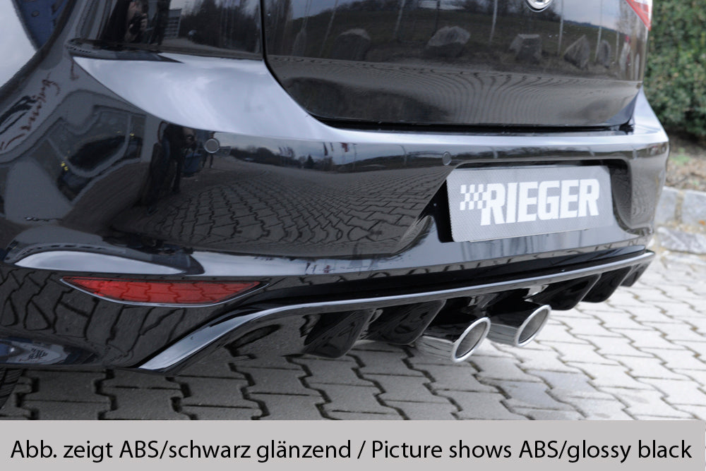 Rieger 00099283 VW Mk7-Line Golf R Rear Diffuser
