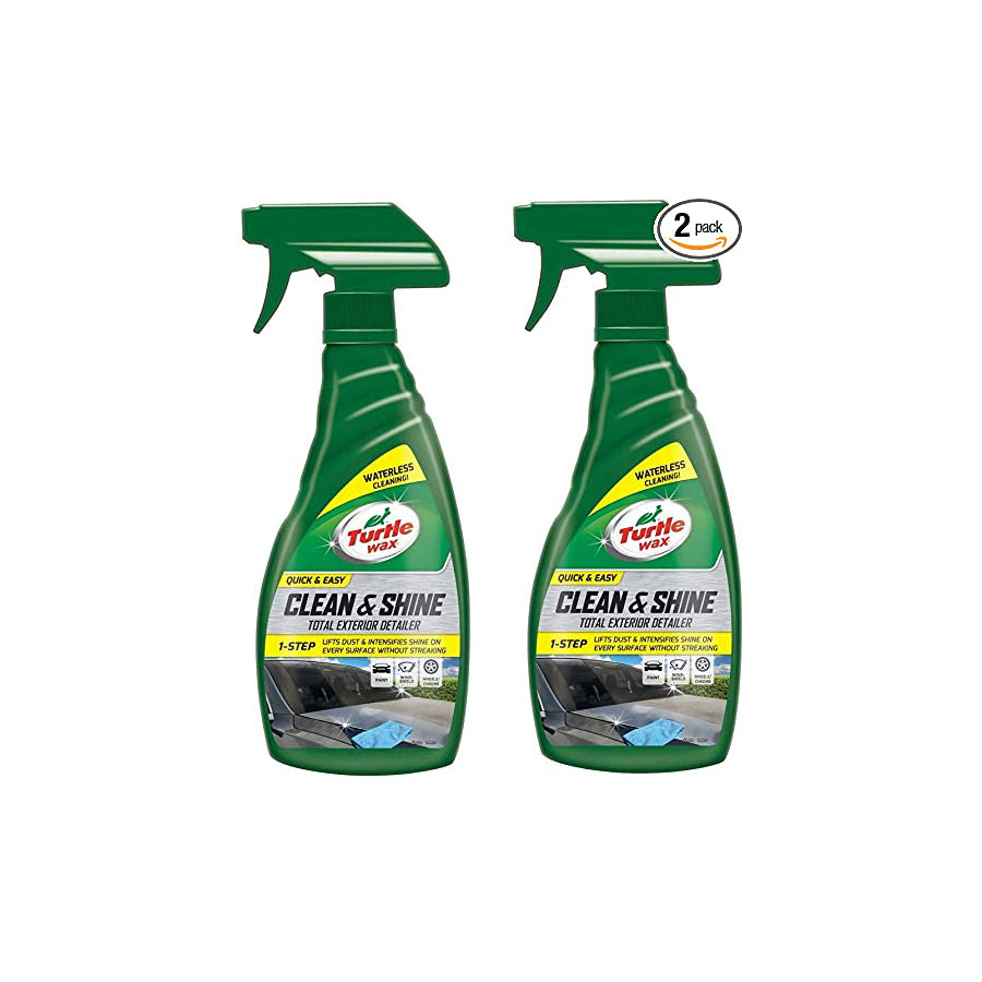 Turtle Wax Quick Easy Waterless Car Wash 2 X 500 Ml