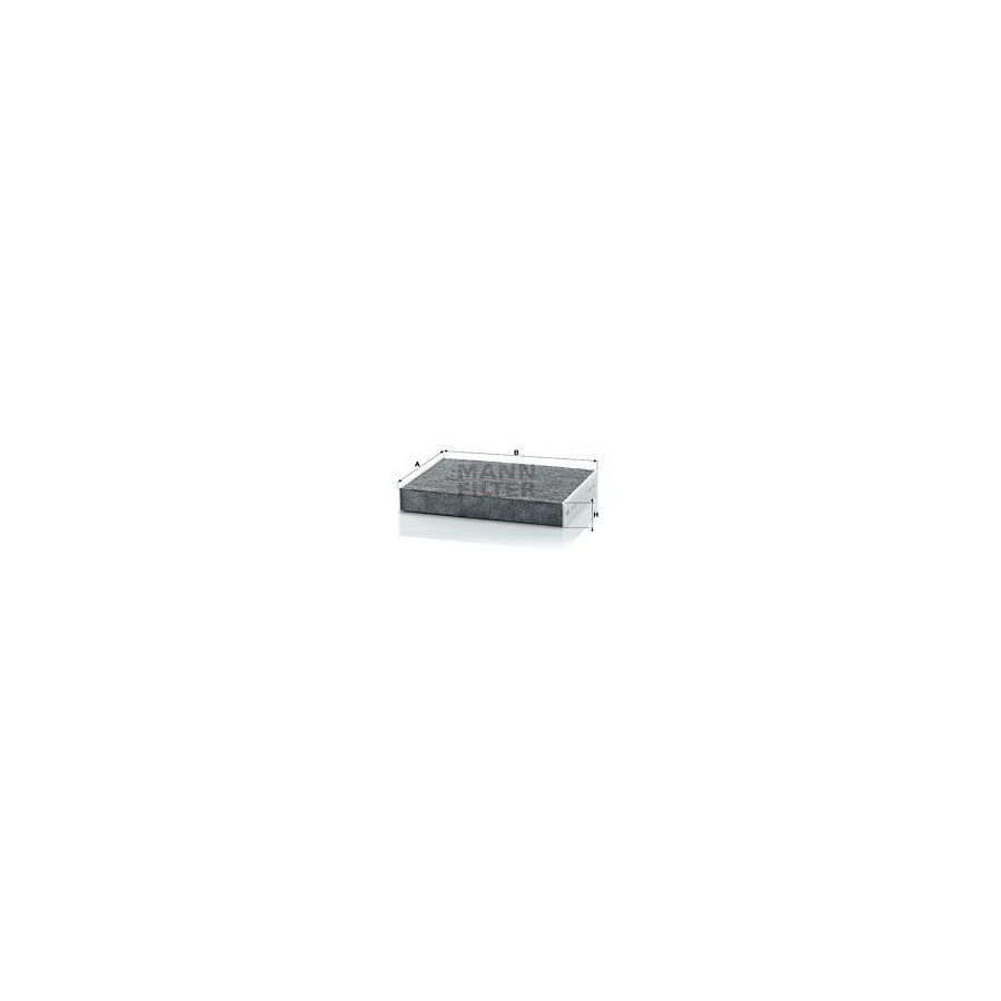 MANN-FILTER CUK 27 001 Pollen filter Activated Carbon Filter