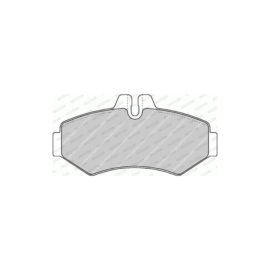 Ferodo Premier Eco Friction Fvr1306 Brake Pad Set Prepared For Wear Indicator Without Accessories
