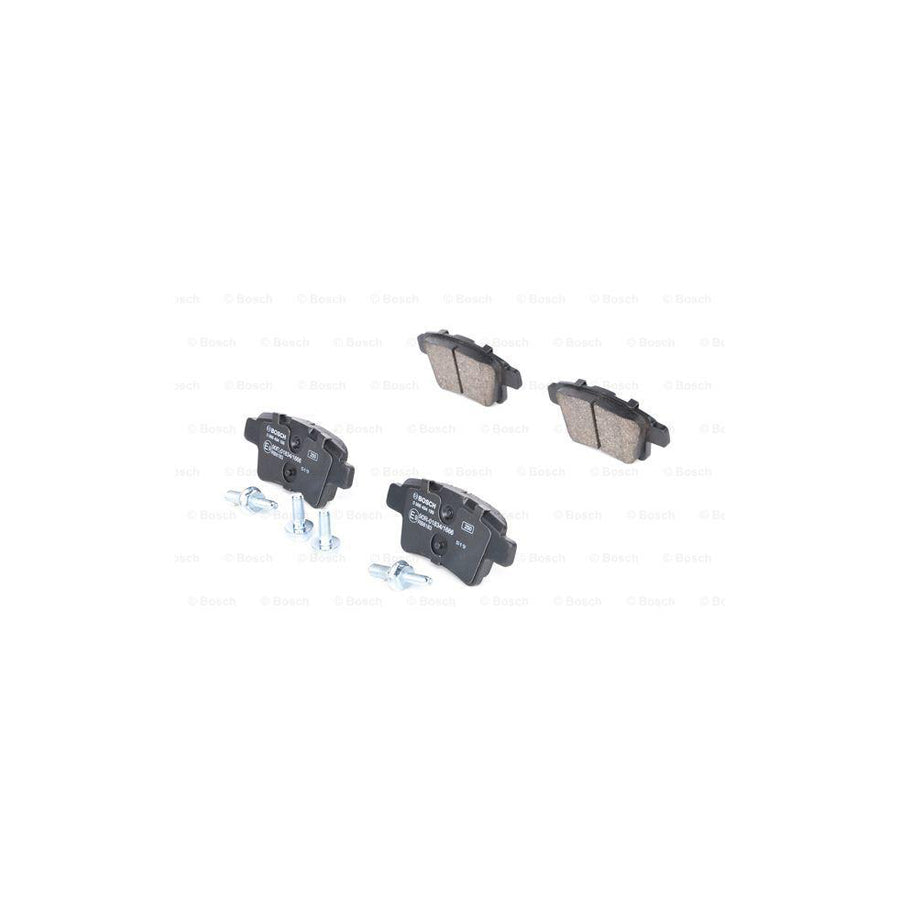 Bosch 0986494199 Brake Pad Set For CITROEN C4 With Anti Squeak Plate With Bolts Screws With Accessories BP1110