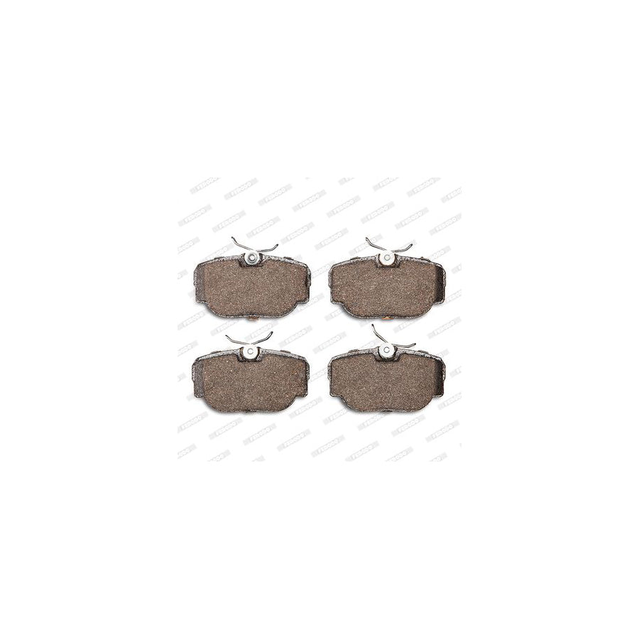 Ferodo Sl Fsl1640 Brake Pad Set With Acoustic Wear Warning With Piston Clip With Accessories