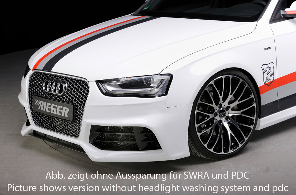 Rieger 00055545 Audi B8 B81 Front Bumper (A4 & S4)