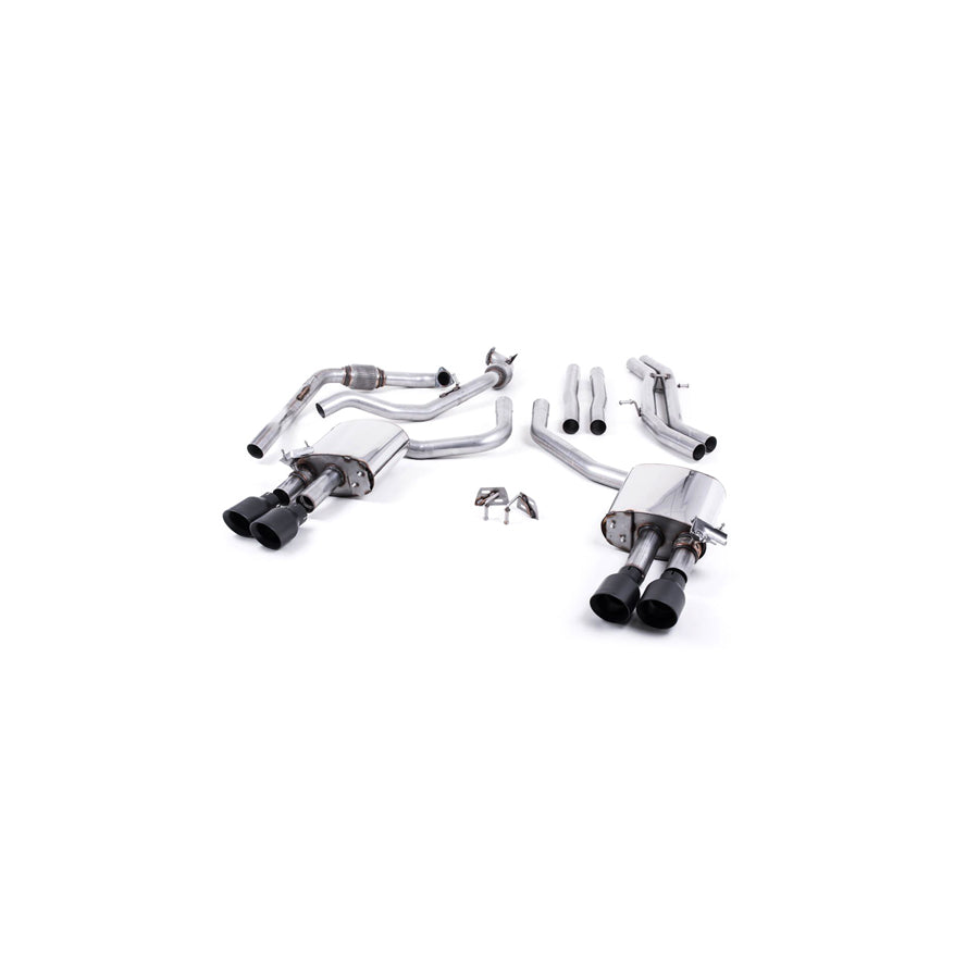MillTek Audi B9 Non-Resonated Cat-Back Exhaust System (S4 & S5)