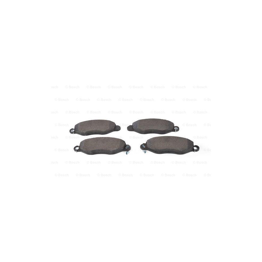 Bosch 0986494037 Brake Pad Set For Ford Transit With Acoustic Wear Warning With Anti Squeak Plate BP373