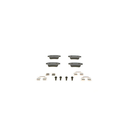 Bosch 0986495418 Brake Pad Set With Bolts Screws With Mounting Manual BP1221