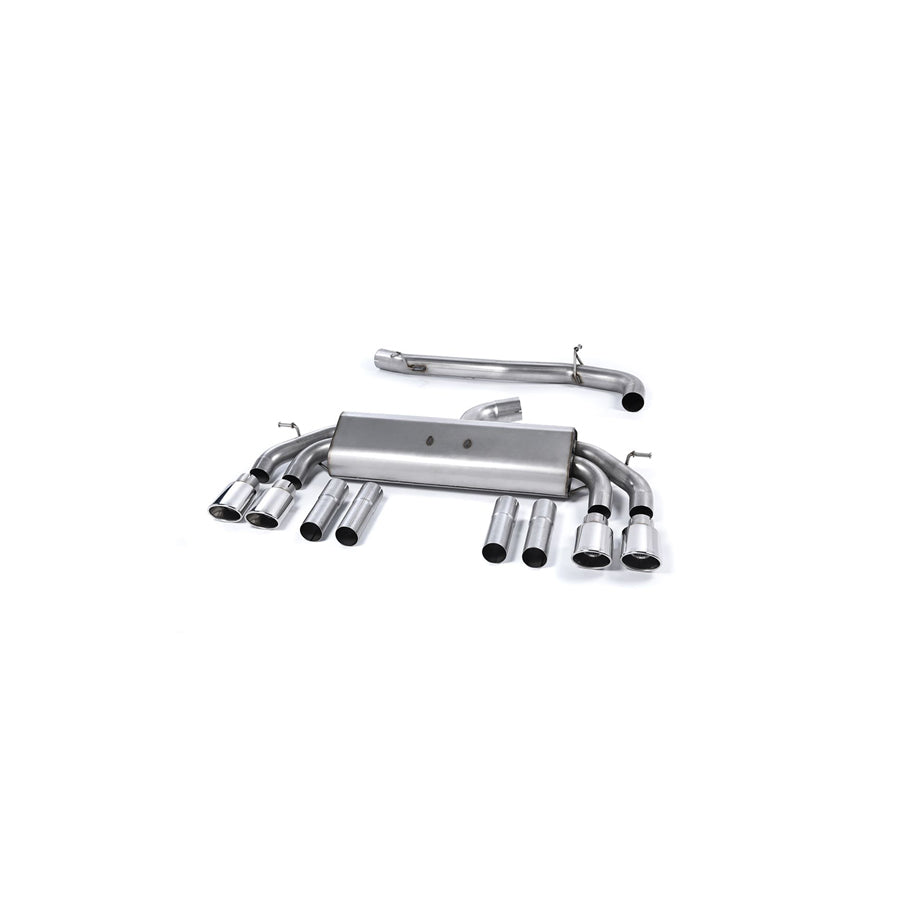 MillTek Audi 8V S3 Non-Resonated Non-Valved Cat-Back Exhaust (Saloon & Cabrio)