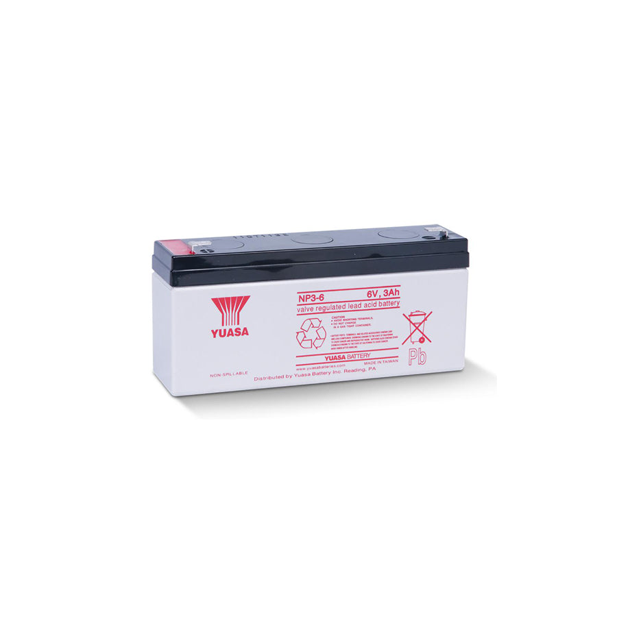 Ultramax Yuasa NP3-6 Valve Regulated Lead Acid Battery | Duco Car Parts UK Car Parts