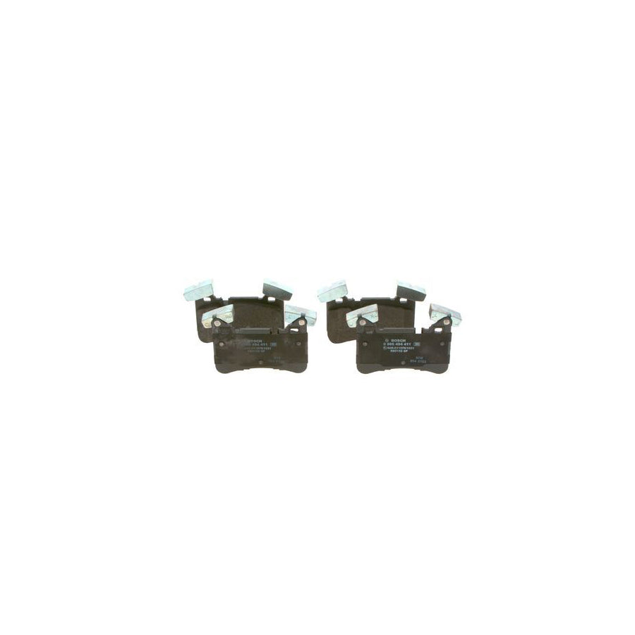 Bosch 0986494411 Brake Pad Set With Anti Squeak Plate BP1333