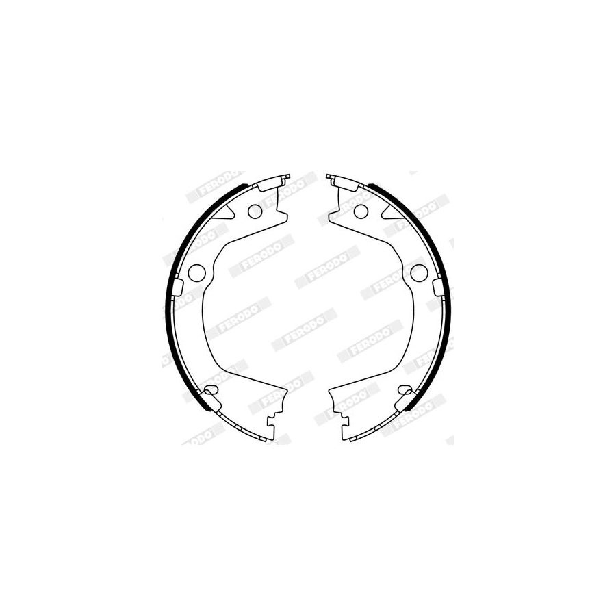 FERODO FSB4318 Brake Shoe Set