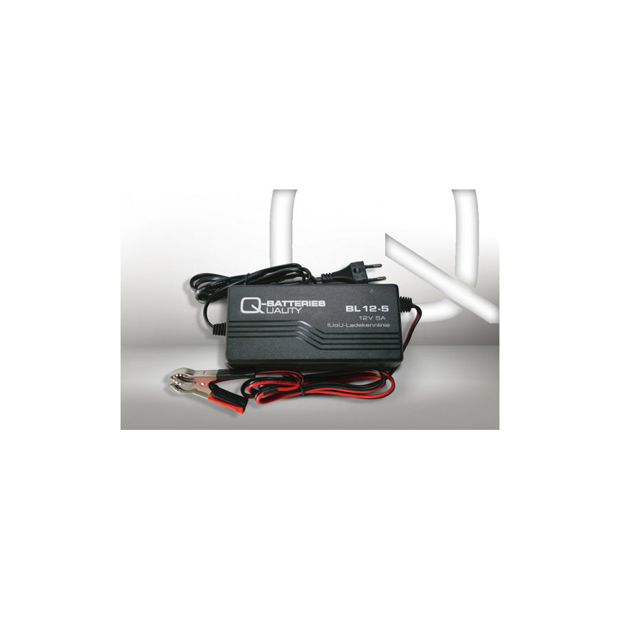 Q-Batteries BL 125 Charger for lead batteries 12V 5A Charging current IU0U Charging curve