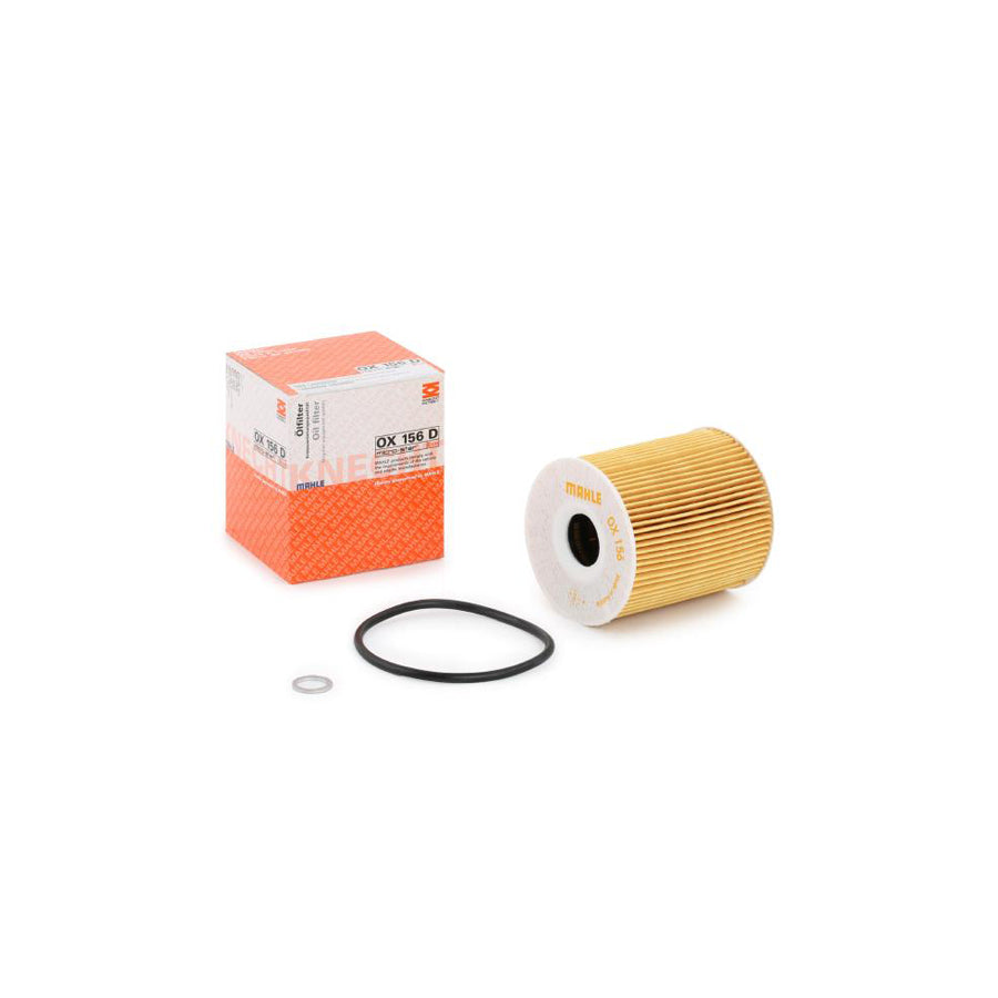 MAHLE ORIGINAL OX 156D Oil Filter Filter Insert