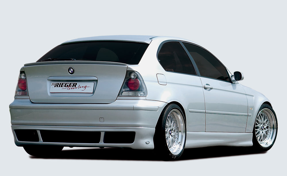 Rieger 00050307 BMW 3 Series E46 Rear Diffuser