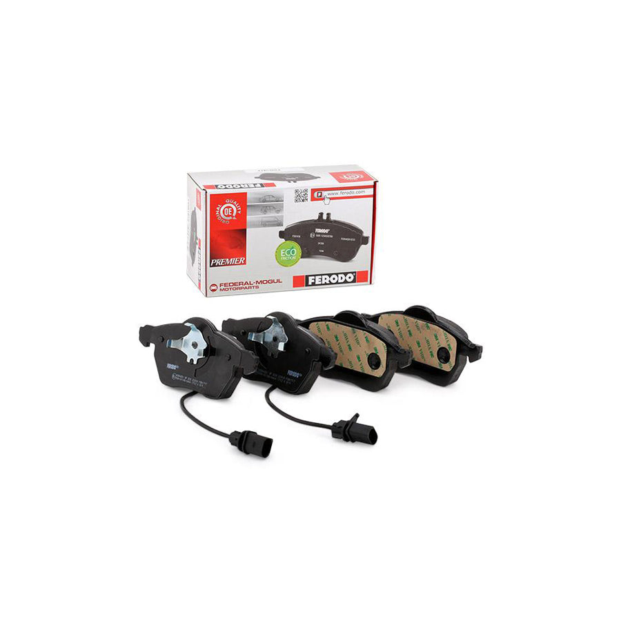 Ferodo Premier Eco Friction Fdb1717 Brake Pad Set Incl Wear Warning Contact With Piston Clip Without Accessories