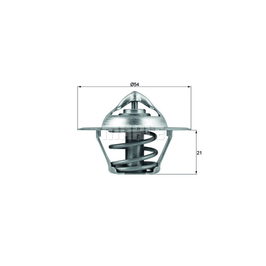 MAHLE ORIGINAL TX 112 83D Engine thermostat Opening Temperature: 83°C, with seal