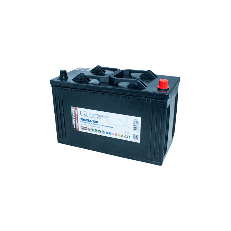 Q-Batteries 12SEM120 12V 120Ah Semi traction battery