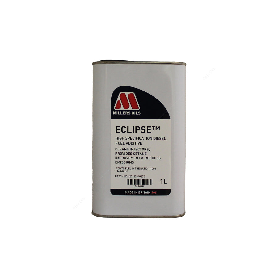 Millers Oils Eclipse Diesel Fuel Treatment Additive 1l