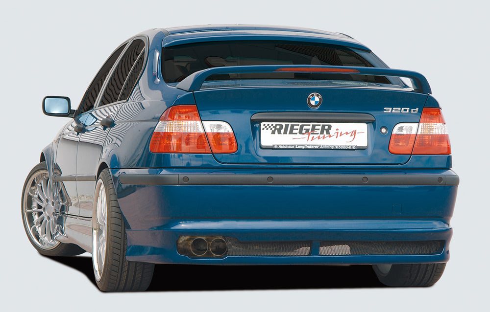 Rieger 00050407 BMW 3 Series E46 Rear Diffuser