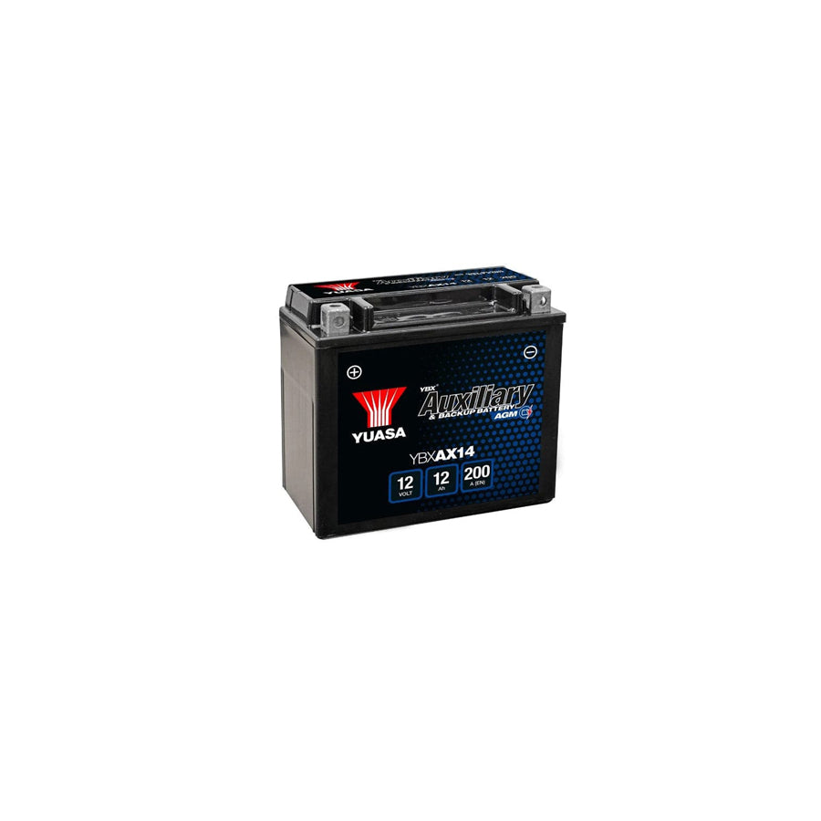 Yuasa YBXAX14 Auxiliary Car Battery 12V 12Ah