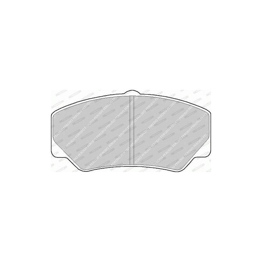 Ferodo Premier Eco Friction Fvr450 Brake Pad Set Not Prepared For Wear Indicator Without Accessories