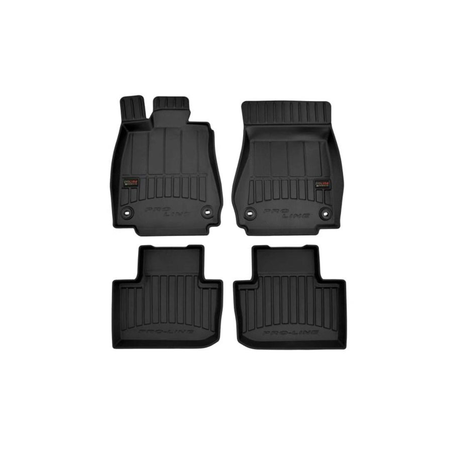 FROGUM Tailored 3D409354 Floor mat set for LEXUS IS III Saloon (XE30) Elastomer, Front and Rear, Quantity: 4, Black, (LHD)