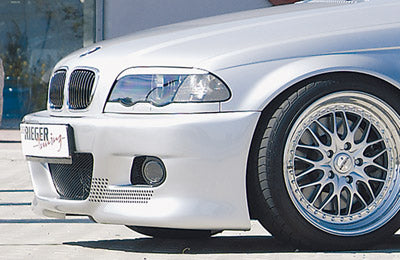 Rieger 00050404 BMW 3 Series E46 Front Bumper