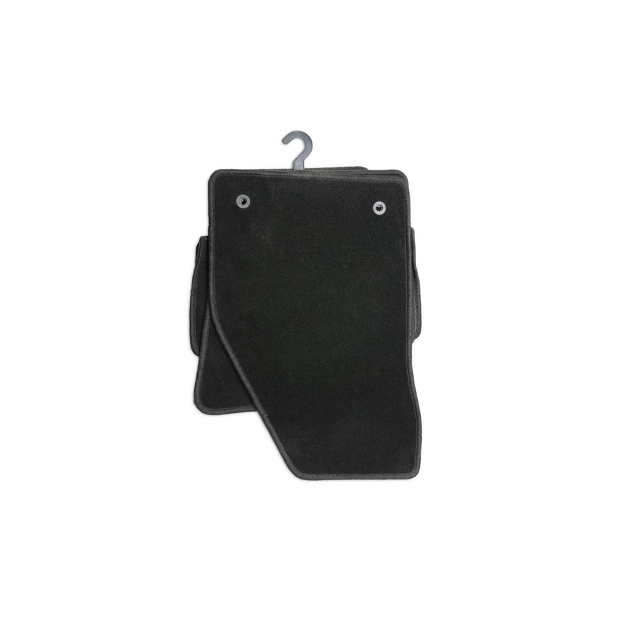 CUSTOPOL Tailored VOL115C Floor mat set for VOLVO V40 Estate (VW, 645) Textile, Front and Rear, Quantity: 4, Black
