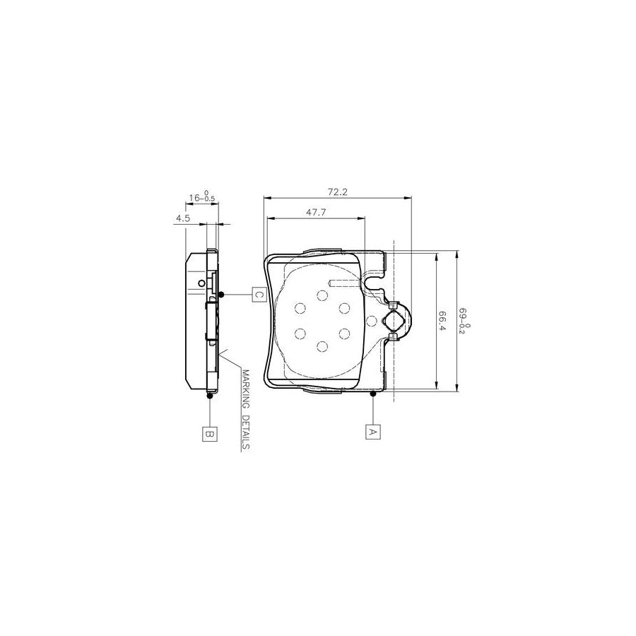 Bosch 0986Tb2378 Brake Pad Set Suitable For Mercedes Benz S Class Excl Wear Warning Contact