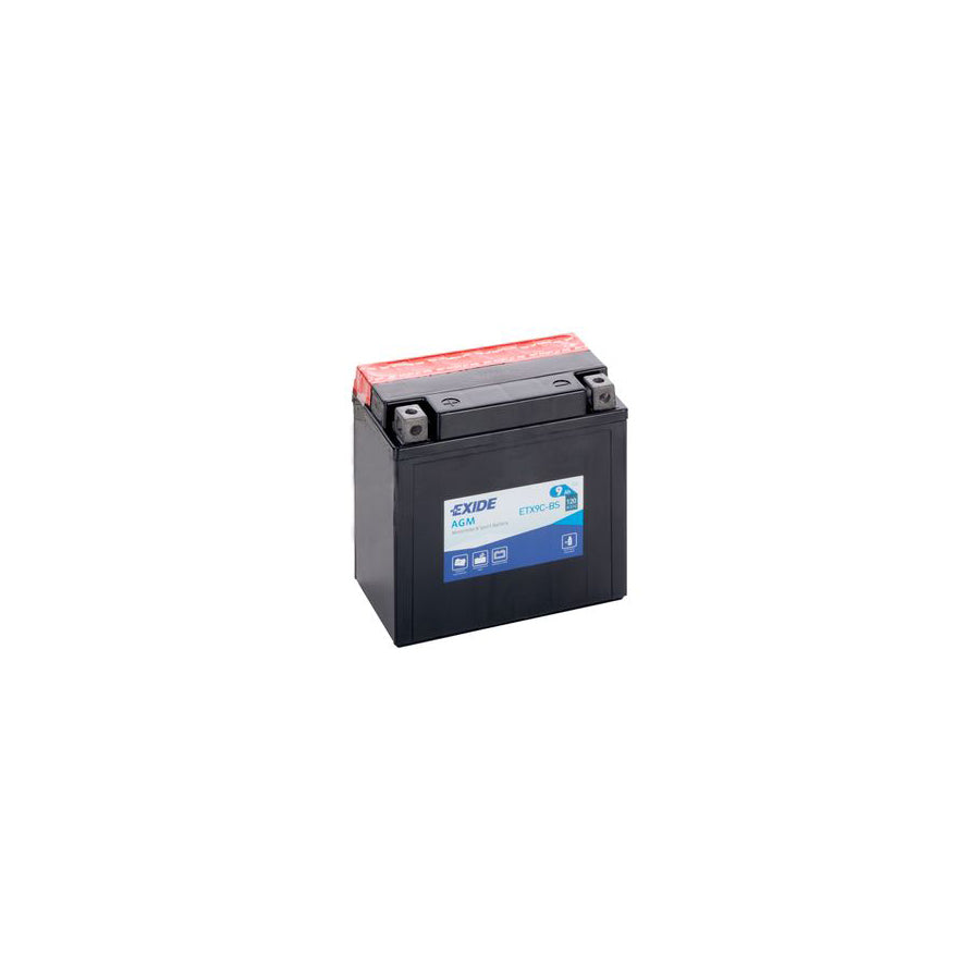 Exide ETX9C-BS 12V Motorcycle Battery | Duco Car Parts UK Car Parts