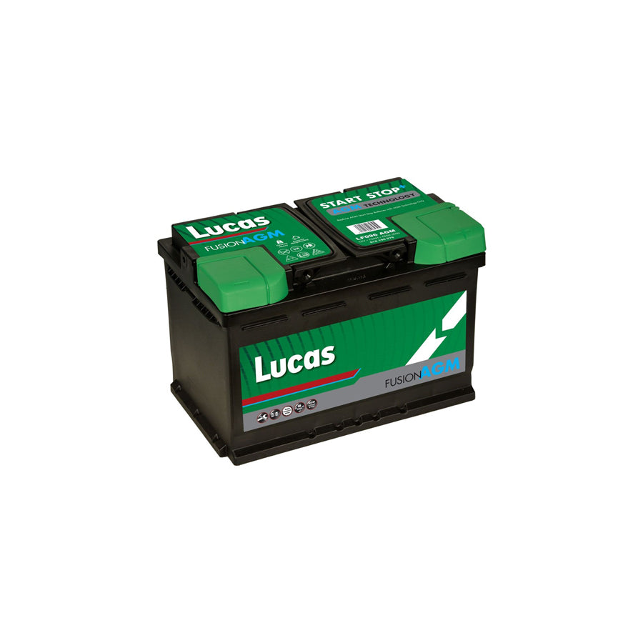 Lucas LF096 Fusion AGM Car Battery 12V 70Ah