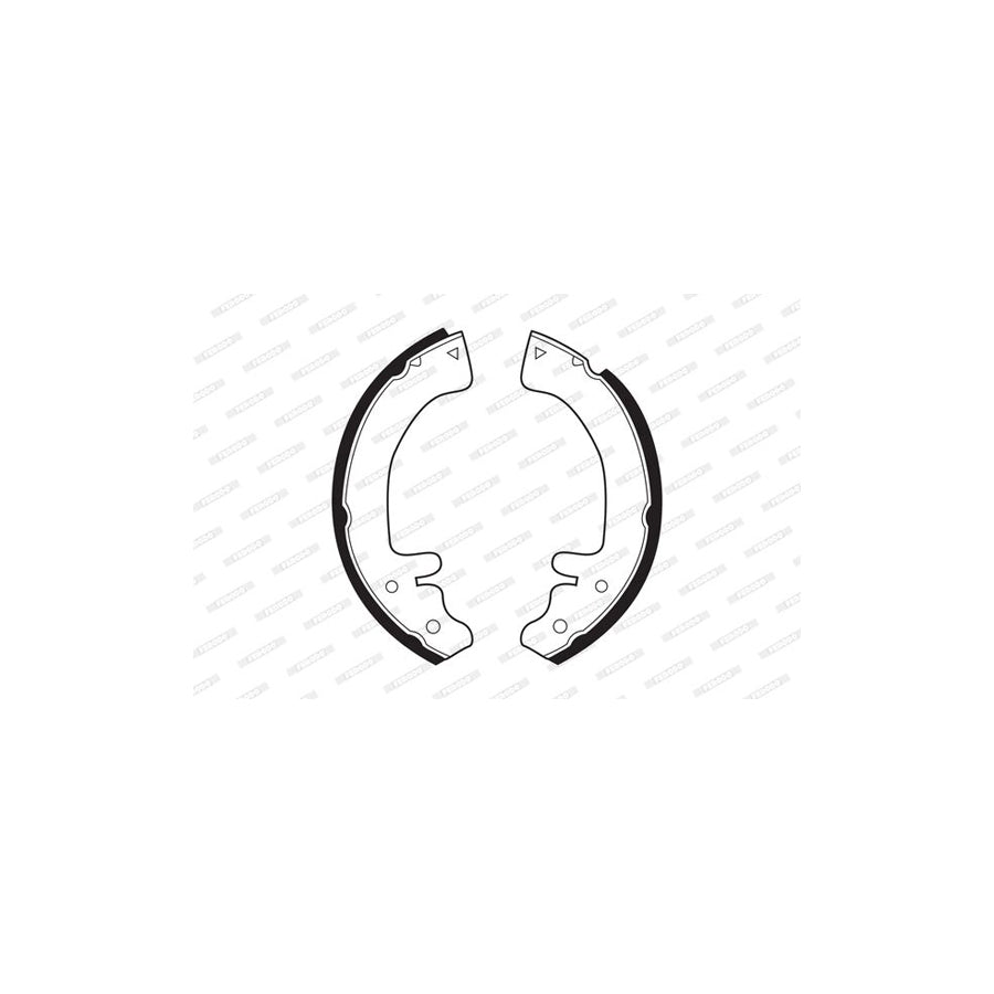 FERODO PREMIER FSB19 Brake Shoe Set