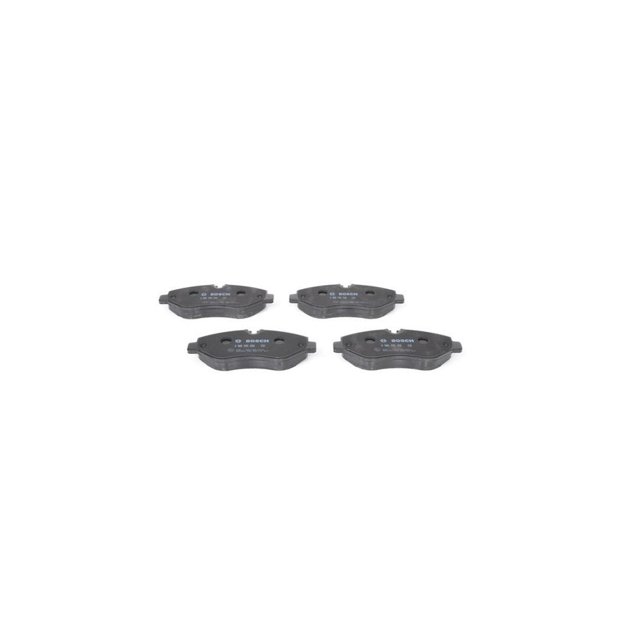 Bosch 0986495098 Brake Pad Set With Anti Squeak Plate With Mounting Manual BP1552