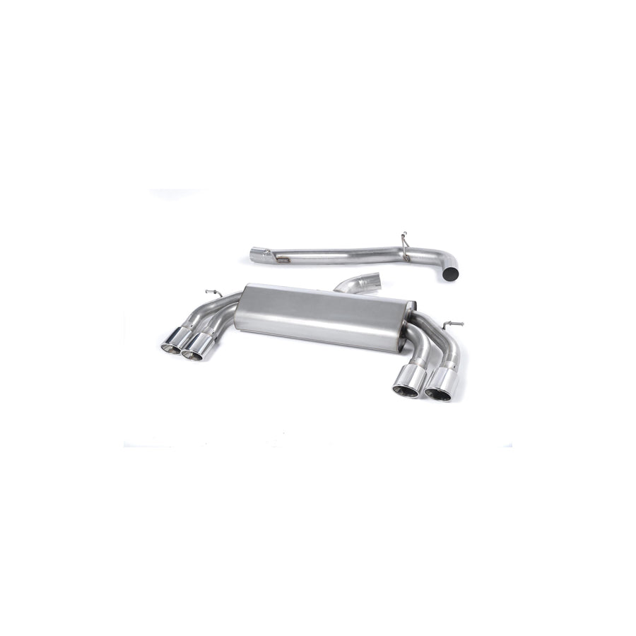 MillTek Audi 8V S3 Non-Resonated Non-Valved Cat-Back Exhaust (Quattro)