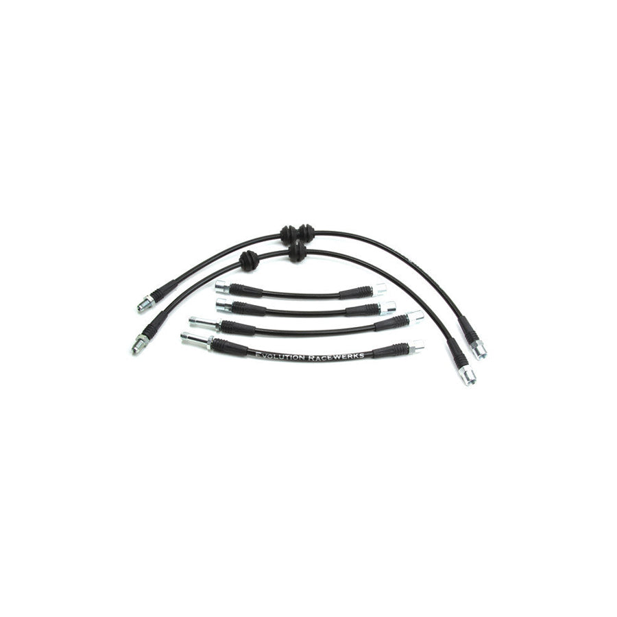 BMS BMW E82 E92 Stainless Steel Brake Line (135i, 335i & M3)